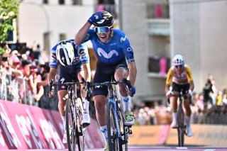 Pelayo Sanchez a signé son 1er succès sur un grand Tour KEYSTONE/EPA/LUCA ZENNARO